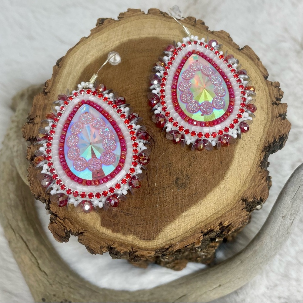 Beaded Native Earrings